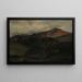 Mont Cavo - Jean-Baptiste-Camille Corot — gerahmtes Bild an der Wand
