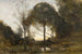 Nymphen und Faune - Jean-Baptiste-Camille Corot — Ansicht des Kunstwerks