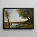 Marais Antiques - Jean-Baptiste-Camille Corot — gerahmtes Bild an der Wand