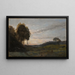 Personnage dans un paysage - Jean-Baptiste-Camille Corot — gerahmtes Bild an der Wand