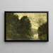 Teich im Wald - Jean-Baptiste-Camille Corot — gerahmtes Bild an der Wand