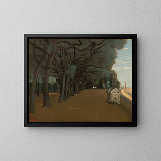 JeanBaptisteCamille Corot - Rome Terrasse De La Villa Pamphili.webp