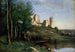 Ruinen des Château de Pierrefonds - Jean-Baptiste-Camille Corot — Ansicht des Kunstwerks
