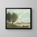 Souvenir d'Ault - Jean-Baptiste-Camille Corot — gerahmtes Bild an der Wand
