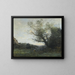 Souvenir d'Italie. La cueillette - Jean-Baptiste-Camille Corot — gerahmtes Bild an der Wand