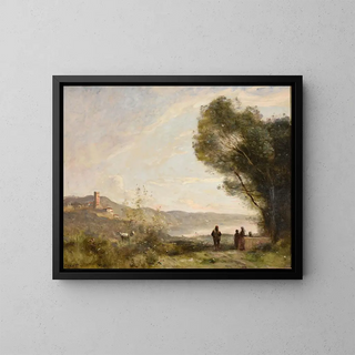 JeanBaptisteCamille Corot - Souvenir des rives mditerranennes.webp