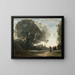 Souvenir de Terracina - Jean-Baptiste-Camille Corot — gerahmtes Bild an der Wand