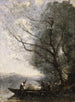 Der Fährmann - Jean-Baptiste-Camille Corot — Ansicht des Kunstwerks