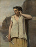 Die Geschichte der Muse - Jean-Baptiste-Camille Corot — Ansicht des Kunstwerks
