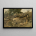 La Carrière de Chaise-Marie à Fontainebleau - Jean-Baptiste-Camille Corot — gerahmtes Bild an der Wand
