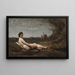 Le Repos - Jean-Baptiste-Camille Corot — gerahmtes Bild an der Wand