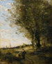 Die Holzsammler - Jean-Baptiste-Camille Corot — Ansicht des Kunstwerks