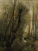 Ein Bach in der Nähe von Beauvais - Jean-Baptiste-Camille Corot — Ansicht des Kunstwerks