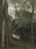Ein Bach im Wald - Jean-Baptiste-Camille Corot — Ansicht des Kunstwerks