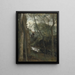 Ein Bach im Wald - Jean-Baptiste-Camille Corot — gerahmtes Bild an der Wand