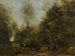 Eine Allee im Wald von Wagnonville - Jean-Baptiste-Camille Corot — Ansicht des Kunstwerks