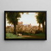 Vue des jardins Farnèse, Rome - Jean-Baptiste-Camille Corot — gerahmtes Bild an der Wand