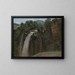 Wasserfall bei Terni - Jean-Baptiste-Camille Corot — gerahmtes Bild an der Wand
