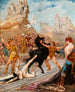 Der Tod von Brunehilde - Jean-Baptiste Cariven — Ansicht des Kunstwerks