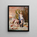 Diane - Jean-Baptiste Cariven — gerahmtes Bild an der Wand