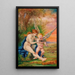 Fortune et Amour - Jean-Baptiste Cariven — gerahmtes Bild an der Wand