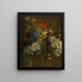 Blumenwiesen Mohn, Margerite und Kornblume - Jean-Baptiste Carpeaux — gerahmtes Bild an der Wand