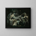 Szene der Geburt - Jean-Baptiste Carpeaux — gerahmtes Bild an der Wand