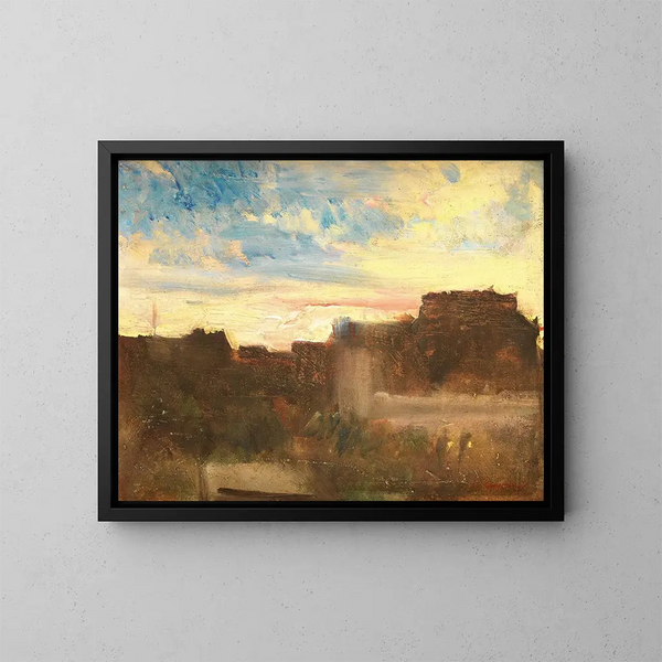 Sonnenaufgang - Jean-Baptiste Carpeaux — gerahmtes Bild an der Wand