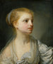 Mädchen im weißen Kleid - Jean-Baptiste Greuze — Ansicht des Kunstwerks