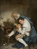 Gitarrist - Jean-Baptiste Greuze — Ansicht des Kunstwerks