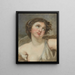 Unschuld - Jean-Baptiste Greuze — gerahmtes Bild an der Wand
