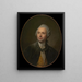 Jean Jacques Caffieri 1725-1792 - Jean-Baptiste Greuze — gerahmtes Bild an der Wand