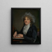 Madame Jean-Baptiste Nicolet Anne Antoinette Desmoulins 1743-1817 - Jean-Baptiste Greuze — gerahmtes Bild an der Wand