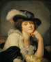 Portrait einer Frau - Jean-Baptiste Greuze — Ansicht des Kunstwerks