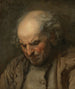 Studie eines alten Mannes Kopf und Schultern - Jean-Baptiste Greuze — Ansicht des Kunstwerks