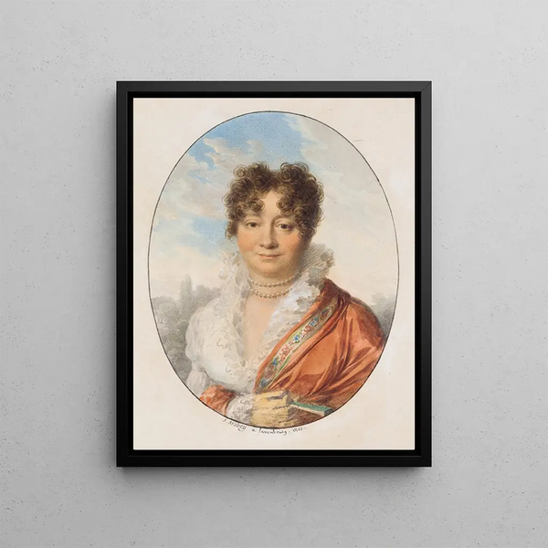 JeanBaptiste Isabey - Portrait of Countess Marie Ulrika Laansk.webp