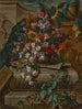 Blumen in einer Urne auf einem Sarkophag - Jean-Baptiste Monnoyer — Ansicht des Kunstwerks