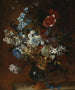 Naturstillleben mit Blumen in einer Vase - Jean-Baptiste Monnoyer — Ansicht des Kunstwerks