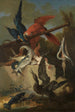 Fische, Meeresvögel und Papageien - Jean-Baptiste Oudry — Ansicht des Kunstwerks