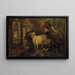 Jupiter in einen Stier verwandelt - Jean-Baptiste Oudry — gerahmtes Bild an der Wand