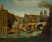 Le Petit Pont après l'incendie de 1718 - Jean-Baptiste Oudry — Ansicht des Kunstwerks
