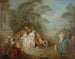 Versammlung in einem Park - Jean-Baptiste Pater — Ansicht des Kunstwerks