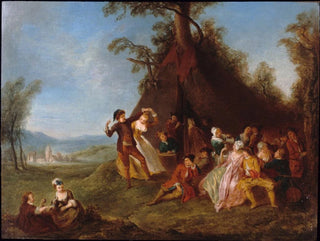Freude der Soldaten - Jean-Baptiste Pater — Ansicht des Kunstwerks