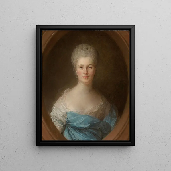 JeanBaptiste Perronneau - Portrait Of A Woman.webp