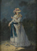 Eine elegante junge Frau - Jean-Baptiste Pillement — Ansicht des Kunstwerks