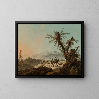 JeanBaptiste Pillement - Goatherds in a rocky landscape.webp