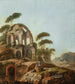Landschaft mit den Ruinen des Minerva-Medica-Tempels in Rom - Jean-Baptiste Pillement — Ansicht des Kunstwerks