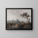 Hirten in einer Landschaft - Jean-Baptiste Pillement — gerahmtes Bild an der Wand
