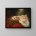 Dana - Jean-Baptiste Regnault — gerahmtes Bild an der Wand