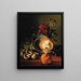 Rose, Trauben, Pilze, Orange und Kastanien von Robie — gerahmter Kunstdruck